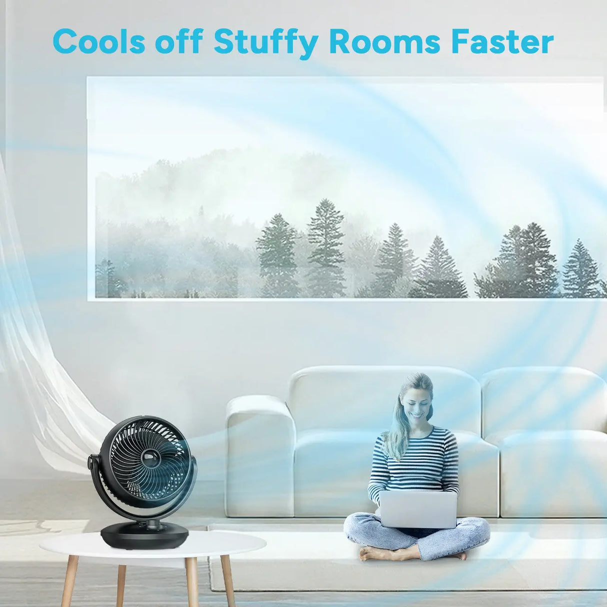 Dr.Prepare 8" Air Circulator Fan Renogy