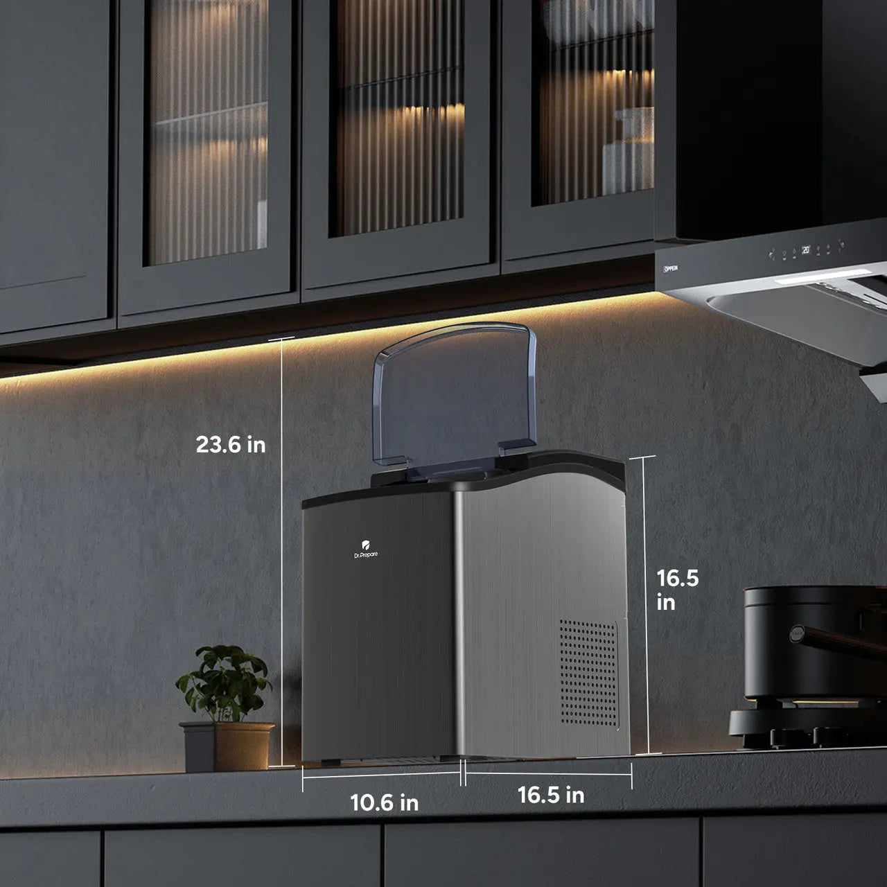 Dr.Prepare Countertop Nugget Ice Maker - Thumbnail 3