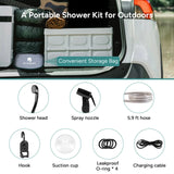 Dr. Prepare 5 Gallons Portable Camping Shower Kit with Pump Renogy