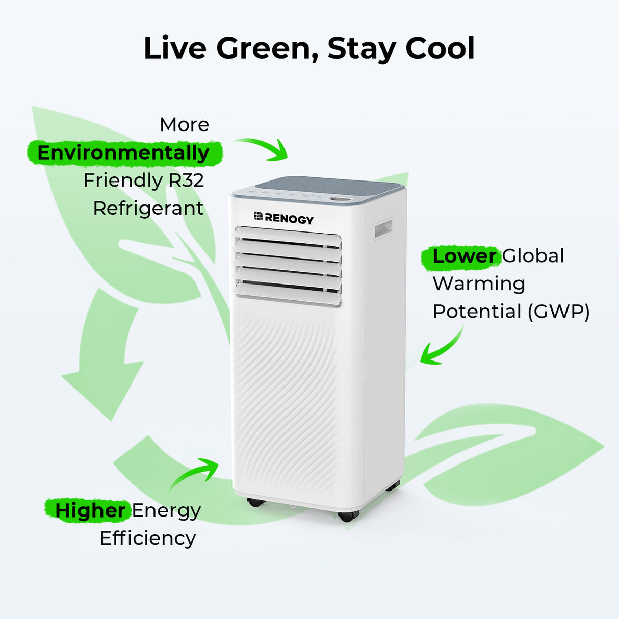 Live green, stay cool
