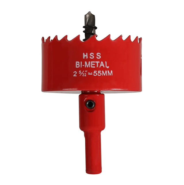 55mm HSS Bi-Metal Hole Saw with Corn Hole Drilling Cutter Renogy