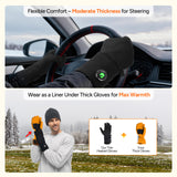 Dr.Prepare Heated Gloves with Dual 7.4V 3000mAh Batteries