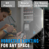 Dr. Prepare LED Work Light, 700 Lumens Rechargeable Work Light Renogy