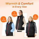 Dr. Prepare Women’s Heated Vest, Lightweight Heating Vest for Women