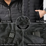 Dr.Prepare Unisex Heated Vest - 6 Heating Zones & Plus Size Renogy