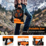 Dr.Prepare X35 Portable Camping Fan with LED Light Renogy