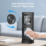 Dr.Prepare 10W DC Tower Fan with Remote