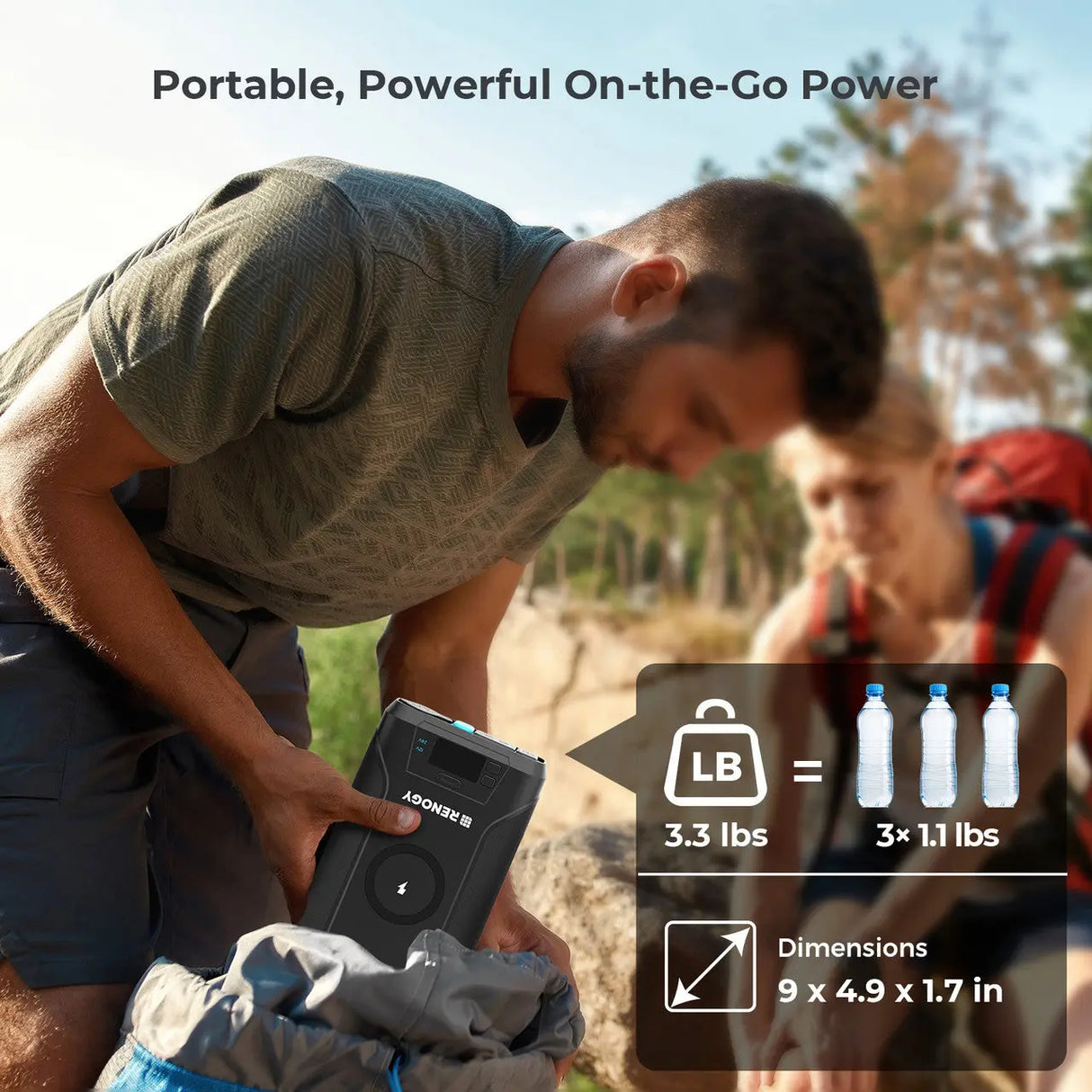 2025 Renogy Upgraded 76,800mAh 276Wh Power Bank Renogy