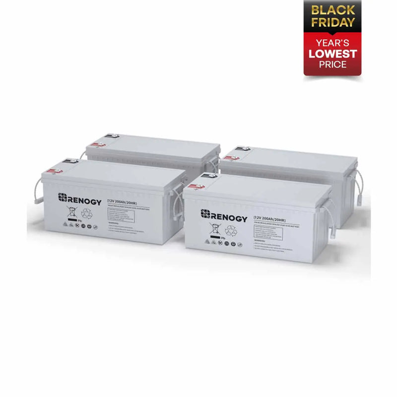 Deep Cycle AGM Battery 12 Volt 100Ah/200Ah Renogy