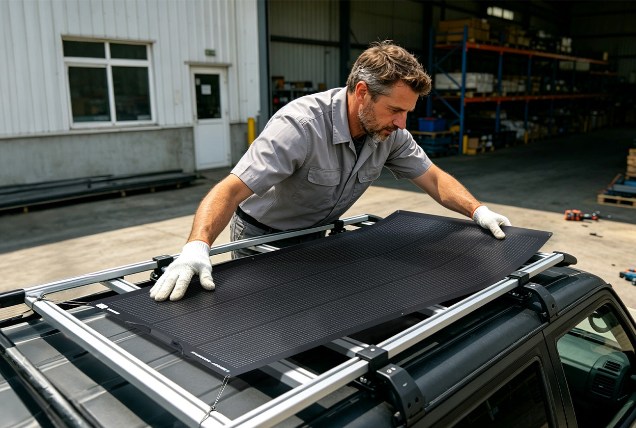 Mount to a Roof Rack Platform