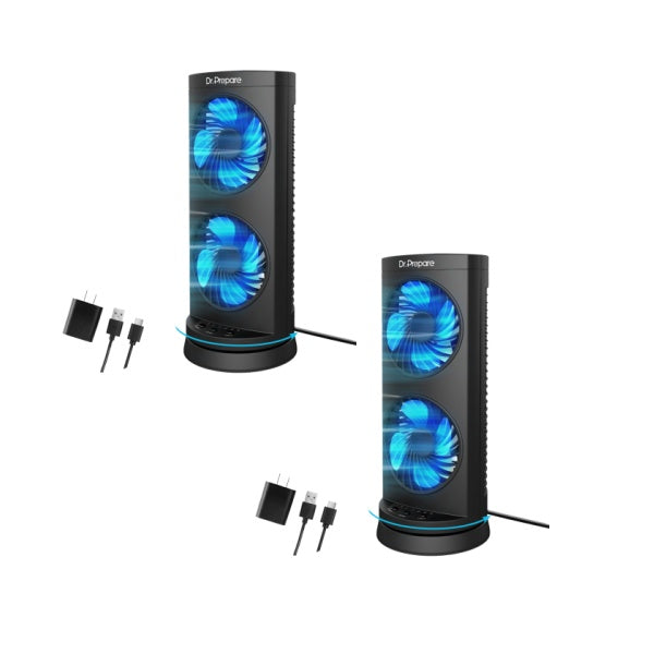 Dr.Prepare 10W DC Tower Fan