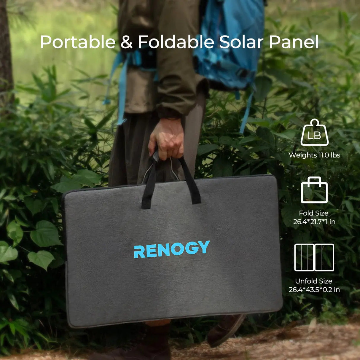 E.FLEX 120W Portable Solar Panel