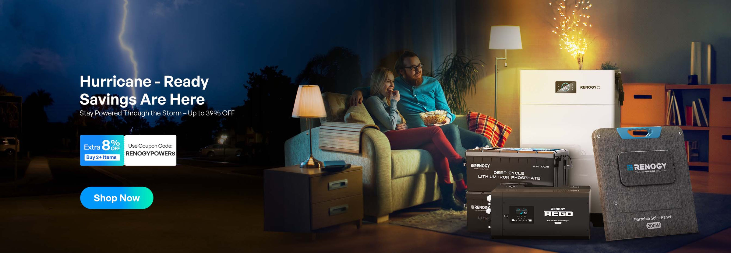 Renogy Hurricane Season Sale