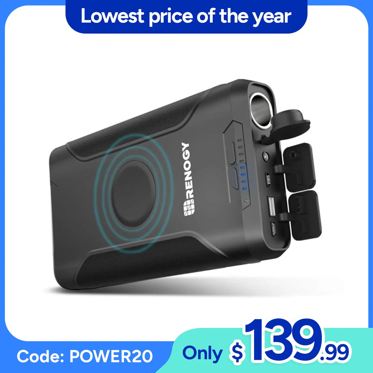 Renogy 72000mAh 266Wh Power Bank Renogy