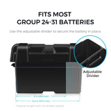 Fits Most Group 24-31 Batteries