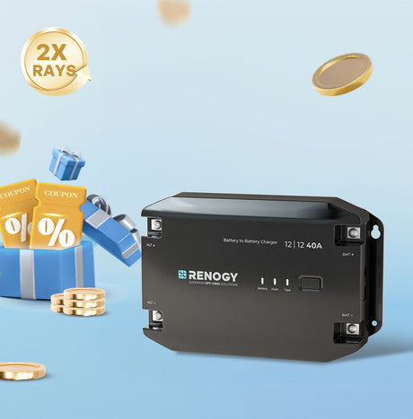 12V 20A/40A DC to DC Battery Charger Renogy