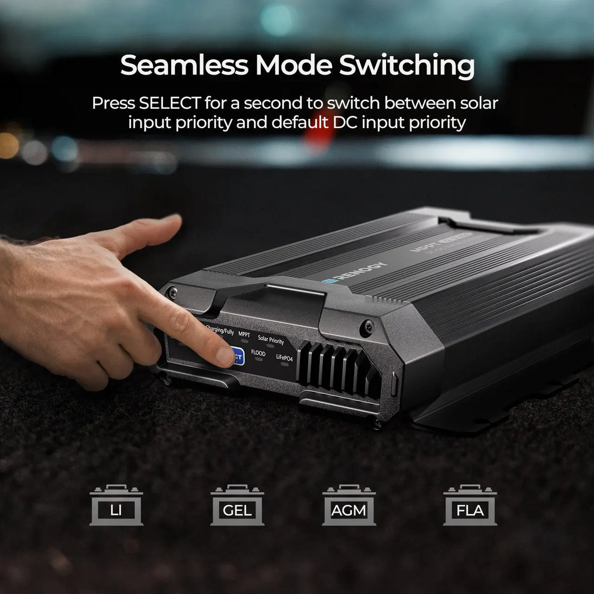 RENOGY 40A DC-DC Battery Charger with MPPT