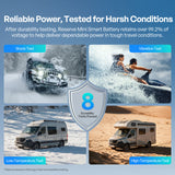 Reserve Mini Smart 12V 200Ah / 314Ah LiFePO4 Battery with Self Heating & Bluetooth