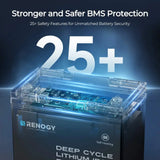 Core Mini - DuoHeat Tech 12V 100Ah Lithium Iron Phosphate Battery Renogy