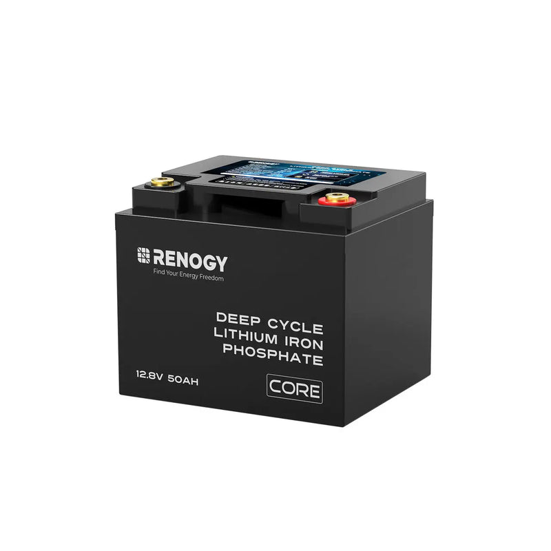 12V 50Ah Deep Cycle Lithium Iron Phosphate Battery | Core Series