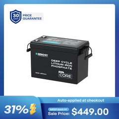 Mini Size 12V 200Ah LiFePO4 Battery w/ Low-Temperature Protection [Pre-Sale Perk: Free 20A Charger Included]