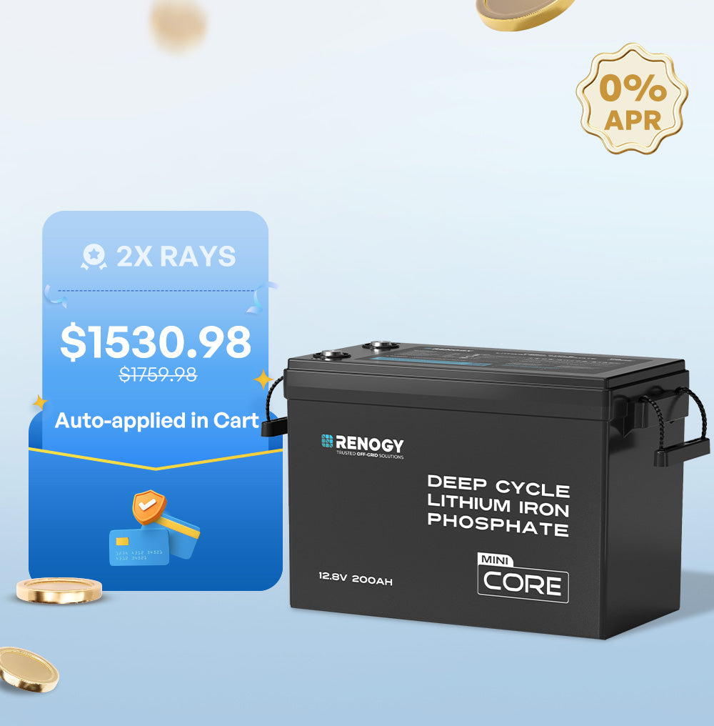12V 300Ah LiFePO4 Battery w/ Low-Temperature Protection