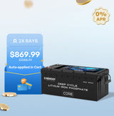 12V 300Ah LiFePO4 Battery w/ Low-Temperature Protection