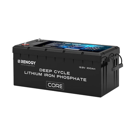 Core - Renogy 12V 300Ah Deep Cycle Lithium Iron Phosphate Battery w/Self-Heating Renogy