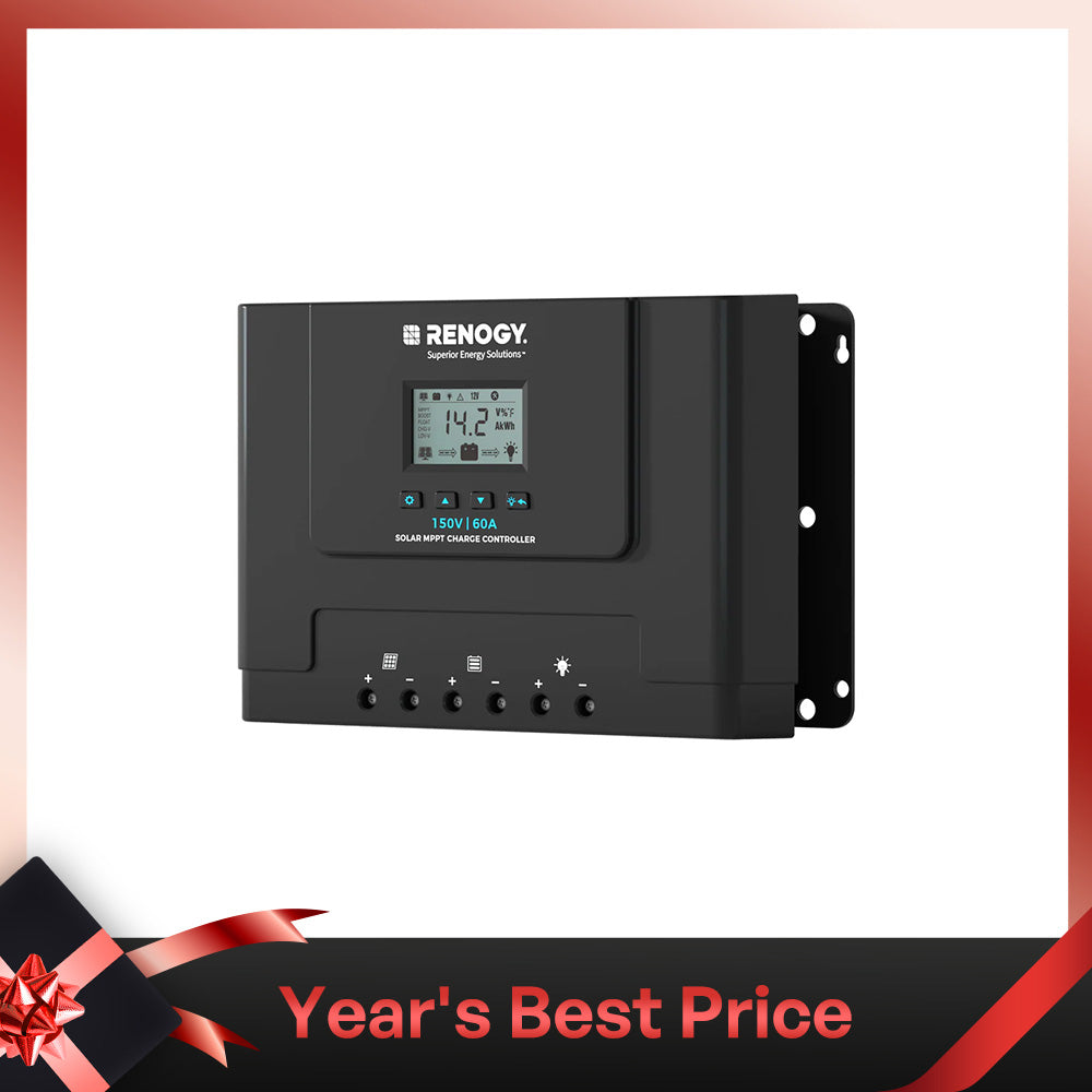 Rover Lite 12V/ 24V/ 36V/ 48V 60A MPPT Solar Charge Controller