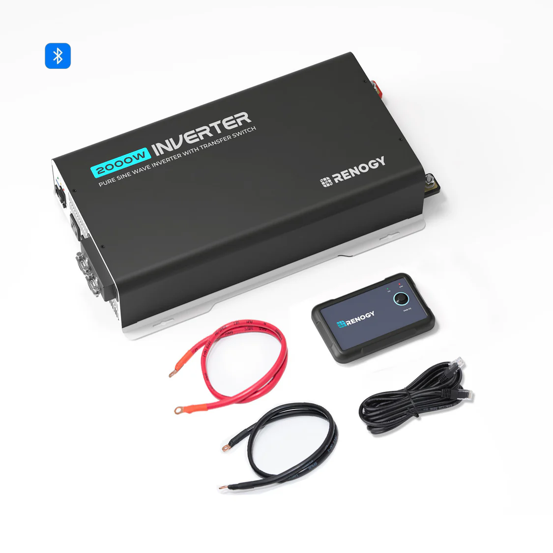 2000W 12V Pure Sine Wave Inverter | Renogy | Renogy US