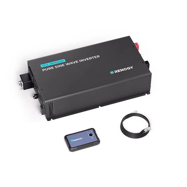 3000W 12V Pro Pure Sine Wave Inverter with EcoSleep Mode