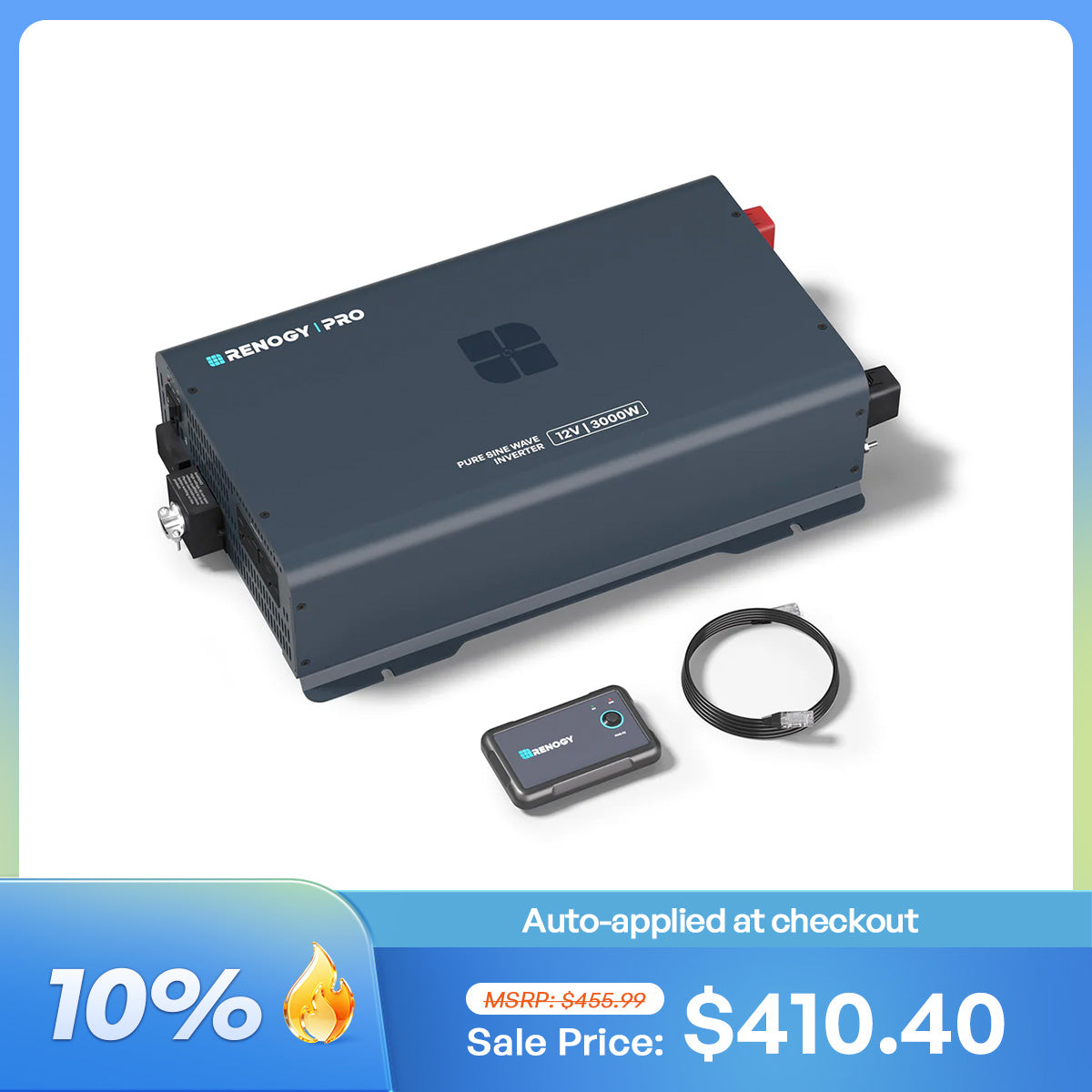 Renogy Pro 3000W Pure Sine Wave Inverter