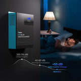 Silent Operation, Peaceful Sleep
Enjoy a quiet night with noise levels under 55 dB, keeping your environment serene and restful.