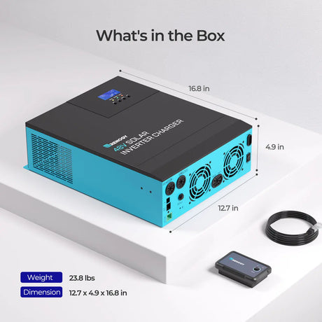 What's in the Box
Everything you need to get started with your solar system, all in one package.