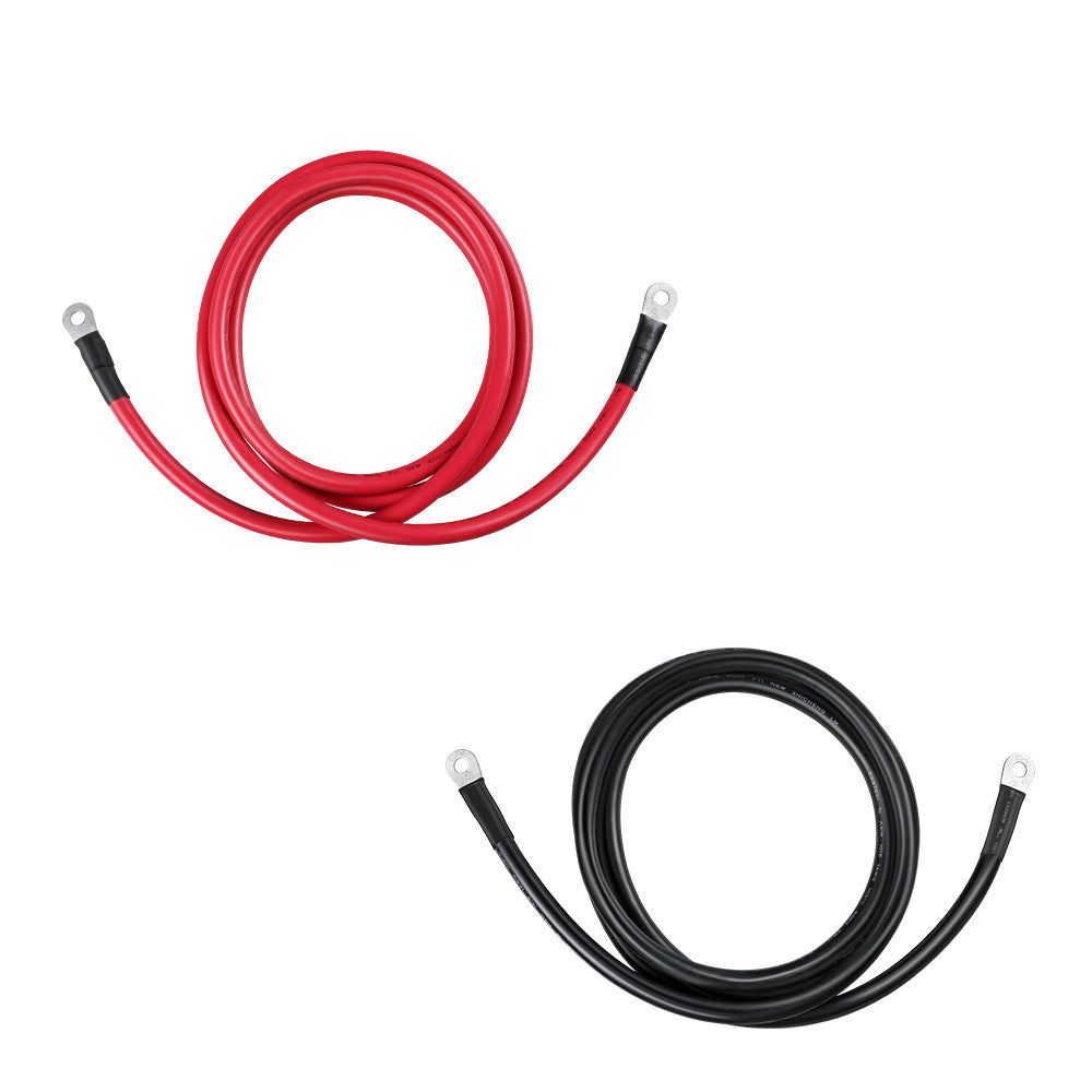 Battery Inverter Cables for 3/8 in Lugs