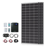 Complete Cabin Solar Kit 1200W 2500W | Optional 9.6kWh Deep-Cycle AGM / LiFePO4 Batteries Renogy