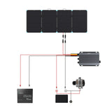 20W Compact suitcase RV kit