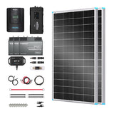 800W 12V Complete Solar Panel Kit with 3.6kWh Battery