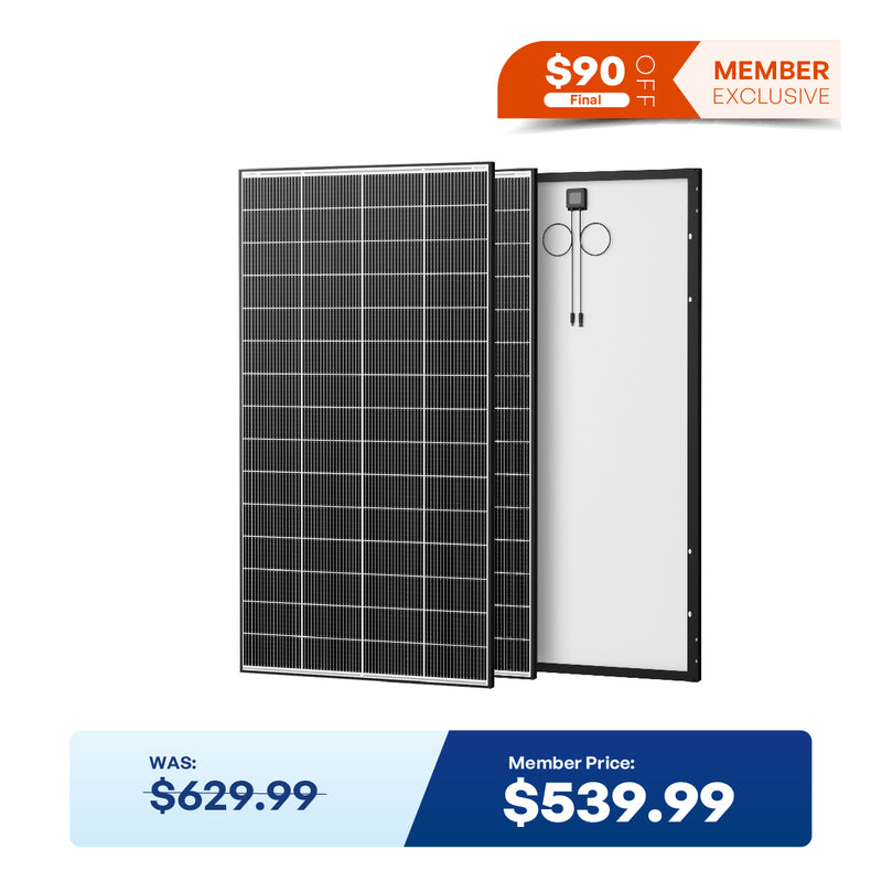 N-Type 320W Monocrystalline Solar Panel