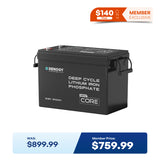 Core - 12V 300Ah LiFePO4 Battery w/ Low-Temperature Protection