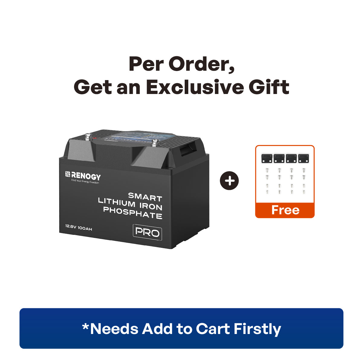 12V 100Ah/200Ah Smart LiFePO4 Battery w/ Bluetooth & Self-Heating | Pro Series