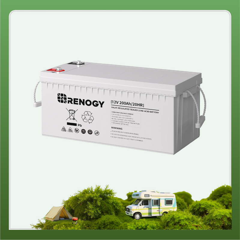 12V 200Ah Deep Cycle AGM Battery