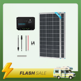 200W 12V Starter Solar Panel Kit