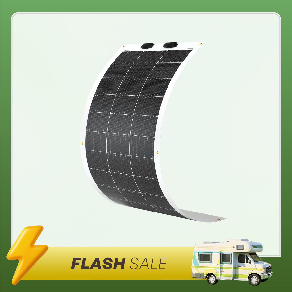 100W Lightweight Flexible Solar Panel