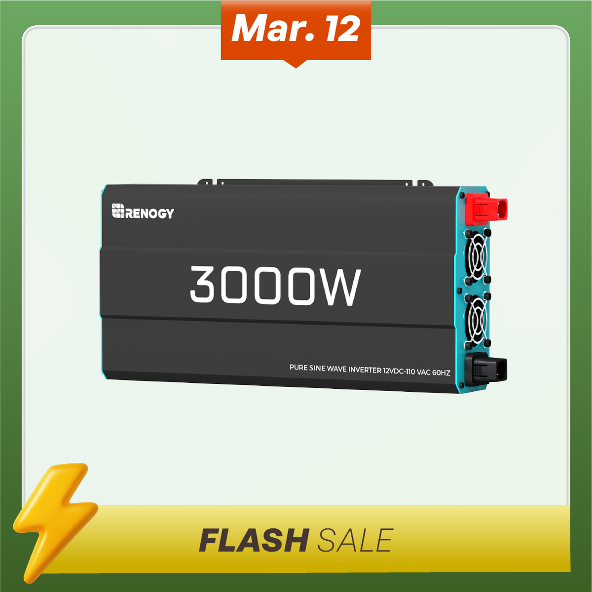 700W/1000W/2000W/3000W 12V Pure Sine Wave Inverter