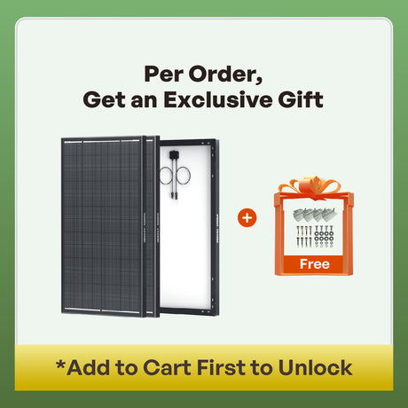 ShadowFlux 120/200W N-Type High Efficiency Anti-Shading Solar Panel