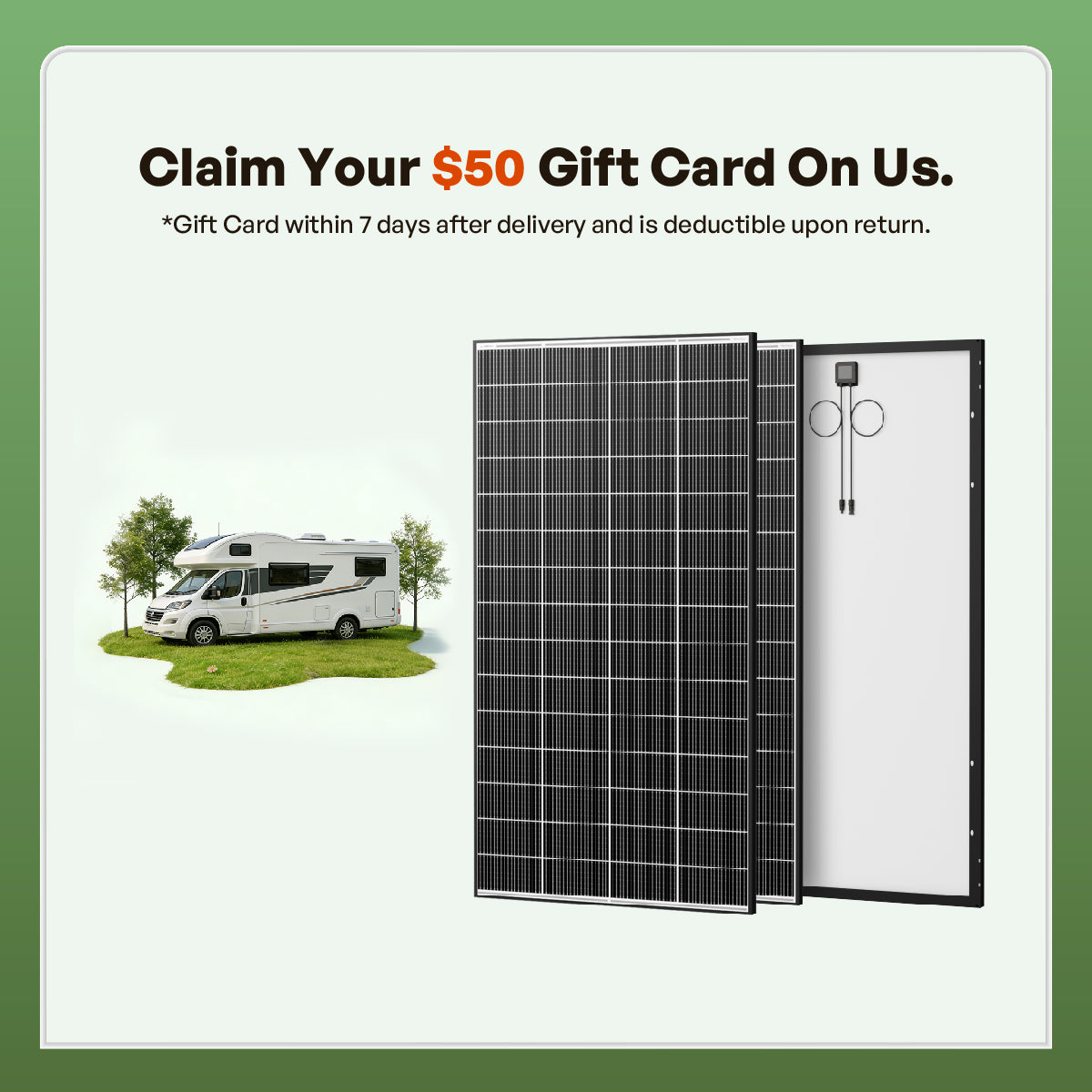 320W N-Type Solar Panel（2-Pack）