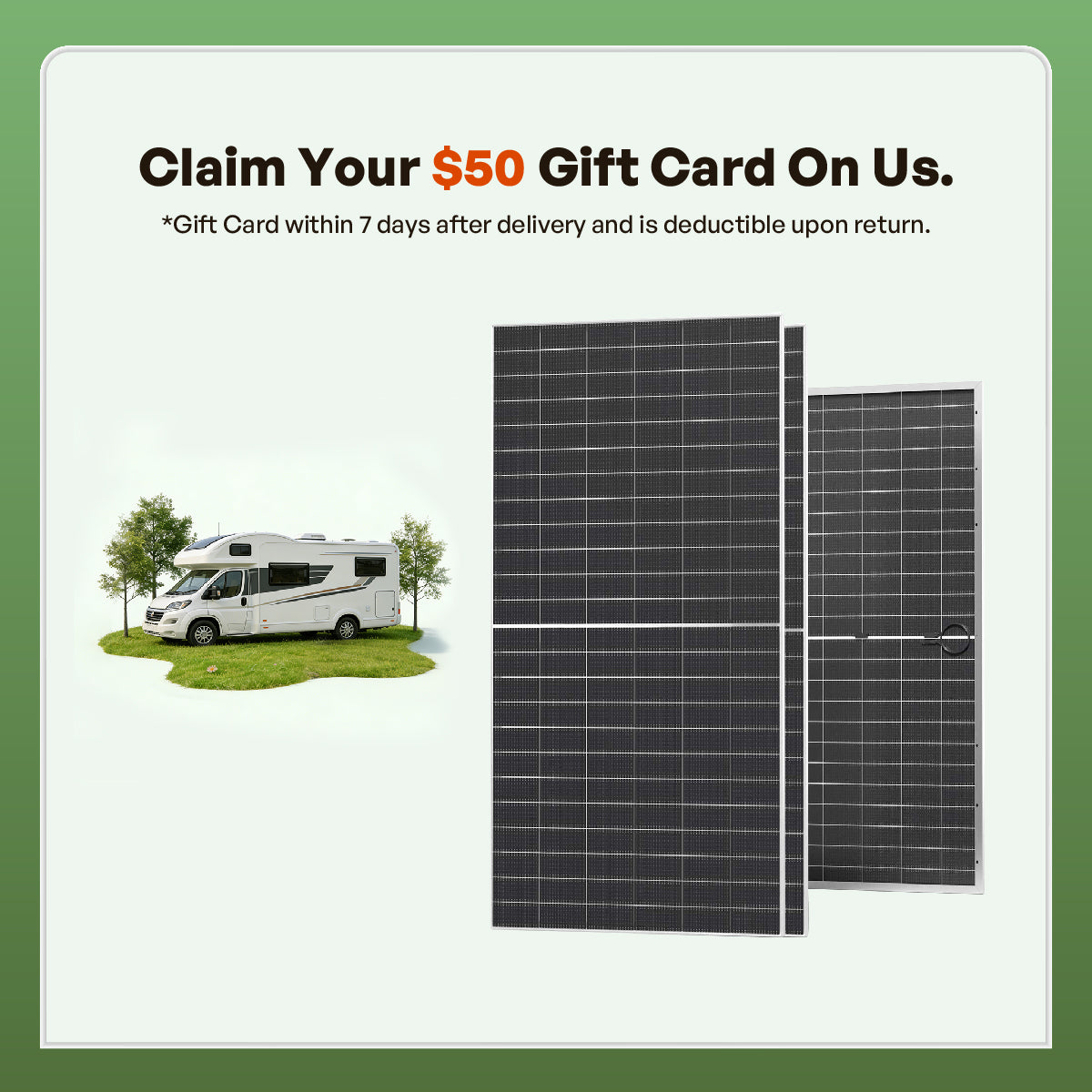 590W N-Type Bifacial Solar Panel（2-Pack）