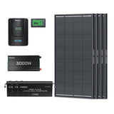 11.52kWh Power Kit | 300Ah Batteries, 3000W Inverter