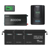 11.52kWh Power Kit | 300Ah Batteries, 3000W Inverter